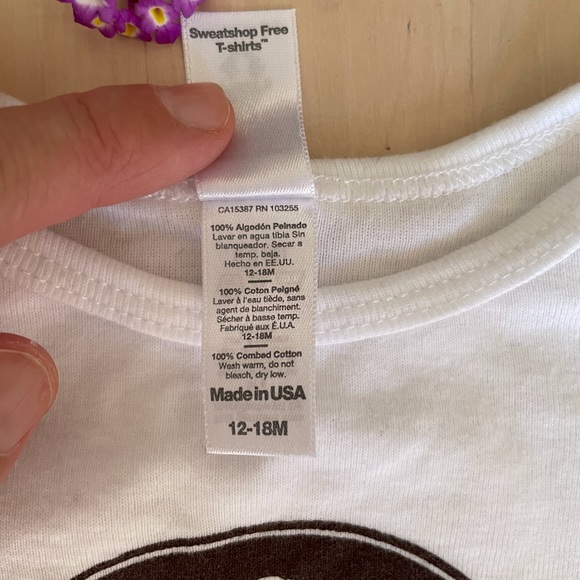 Cowboy/Cowgirl Graphic Tee 12-18 Months NWOT - Picture 4 of 6